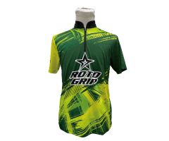 【新品/4XL】ハイスポーツ ボウリングウェア グリーン ボウリングウェア ハイスポーツ HISPORTS】SH-538 RG PAINT(GR/LG