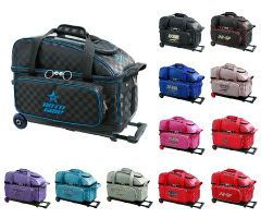 ボウリングバッグ ハイスポーツ】SB155-DF 2ボールキャリーバッグ