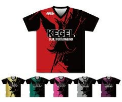 ボウリングウェア ABS】KEGEL WEAR 2025 1st V neck gaming shirt