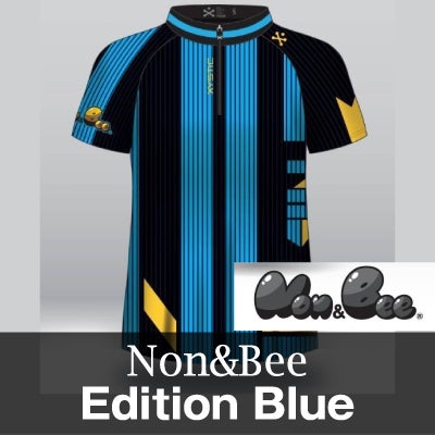 Non&Bee】 EditionBlue/ ユニセックス / ボウリングウェア / メール便